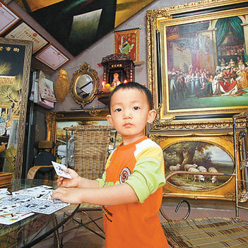Da Fen Shenzhen melletti festőfalu Kínában 5