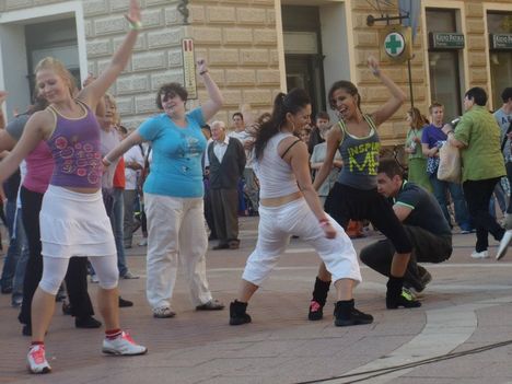 Zumba Szeged Flash mob 13