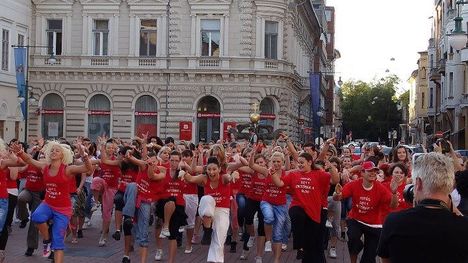 Zumba Szeged Flash mob 1
