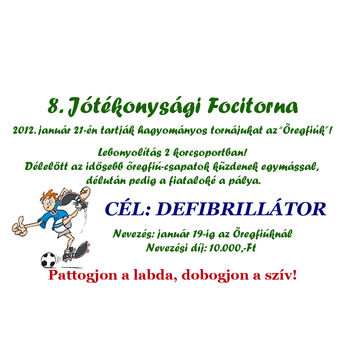 Jótékonysági focitorna
