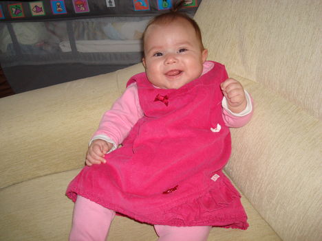 Csáti Dalma, 5 hónapos
