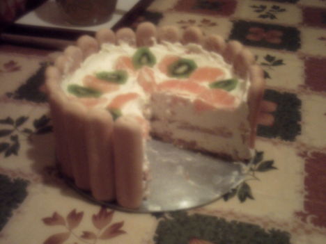 Narancs torta 