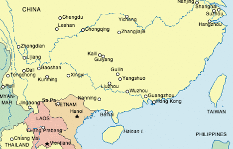 Kunming Dél-kelet Ázsiában