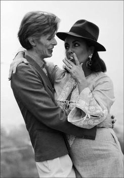 David Bowie, Elizabeth Taylor