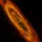 Az Androméda galaxis képe a távoli infravörös tartományban, a Herschel űrtávcső felvételén