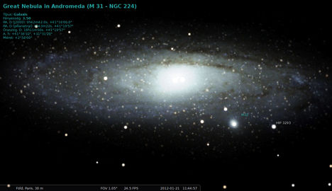Great Nebubula in Andromeda