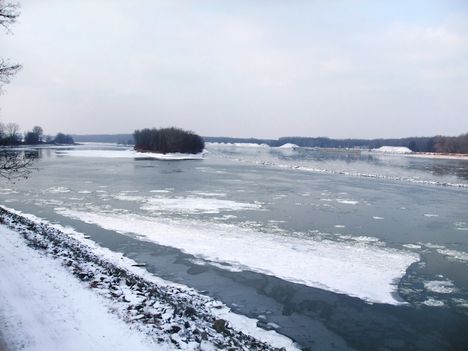 tél, Duna, 2012. február, jég 20