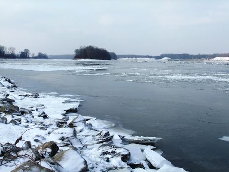 tél, Duna, 2012. február, jég 7