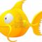 LOGOeines-niedlichen-goldfisch-liebenswerte-art-fisch