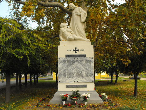 I-II. világháborúban meghalt Rábapordányi katonák emlékére
