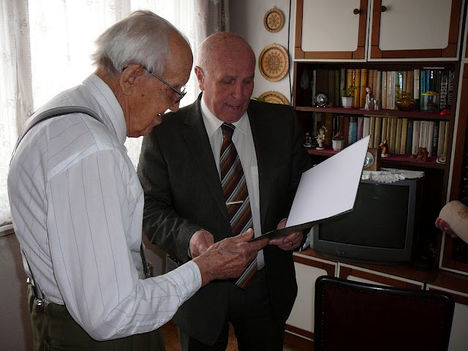 Pozsgai Róbert dr. Somogyi Tivadar győri alpolgármesterrel
