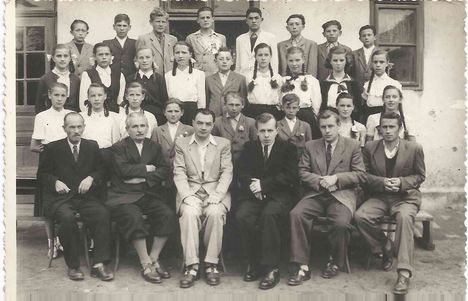 osztálykép 1952-ből