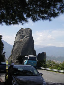 Meteora magányos szikla