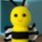 Horgolt méhecske 1