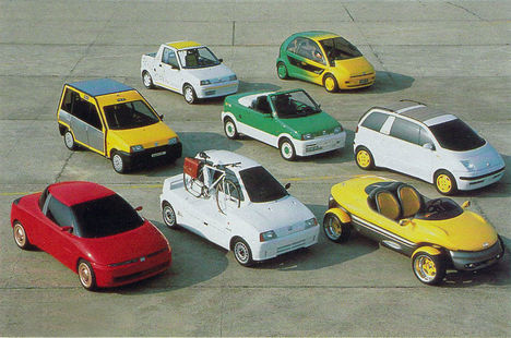 Fiat Cinquecento tanulmányautók 1992