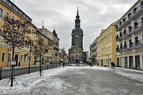 Bad Schandau főtere 2