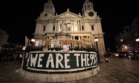 Occupy London kapitalistaellenes tüntetés társadalmi összefogás 11