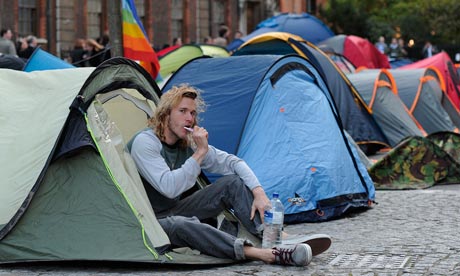 Occupy London kapitalistaellenes tüntetés társadalmi összefogás 7