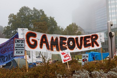 Occupy Mozgalom Tokyo-Párizs-Berlin-Frankfurt-Bécs 2