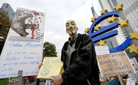 Occupy Mozgalom Tokyo-Párizs-Berlin-Frankfurt-Bécs 3