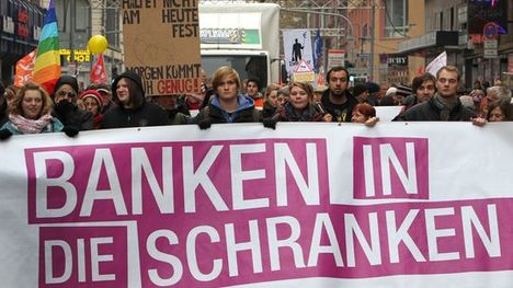 Occupy Mozgalom Tokyo-Párizs-Berlin-Frankfurt-Bécs 7