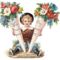 free-vintage-mothers-day-clipart-little-victorian-boy-with-flower-cones