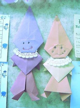 Gellért és Tivadar origamija