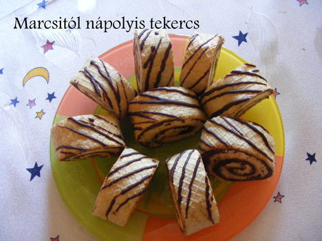Kókuszos nápolyitekercs
