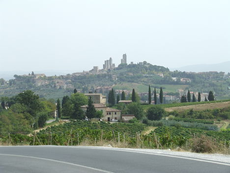 San Gimignano.Toscana.
