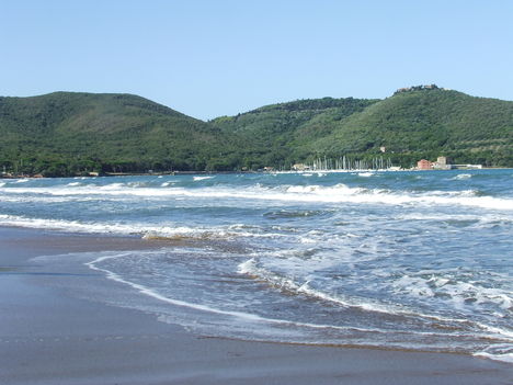 San Vincenzo.Toscana.Baratti öböl.