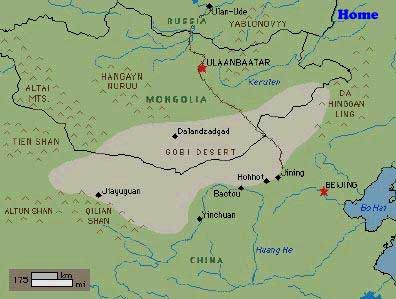 Gobi térkép