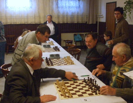 Gönyű - Lövő megyei I. oszt. sakkmérkőzés (6-4) 2