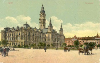 Győr, 1910. Városháza