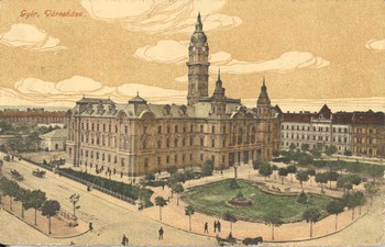Győr, 1913. Városháza
