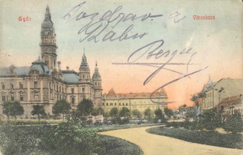 Győr, 1913. Városháza