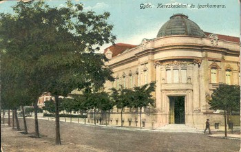 Győr, 1915. Kereskedelmi és Iparkamara