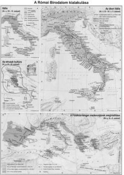 római birodalom kialakulása térkép