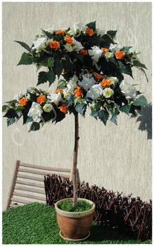 Színes, vidám tavaszi  körkép :)) habrózsa - fa