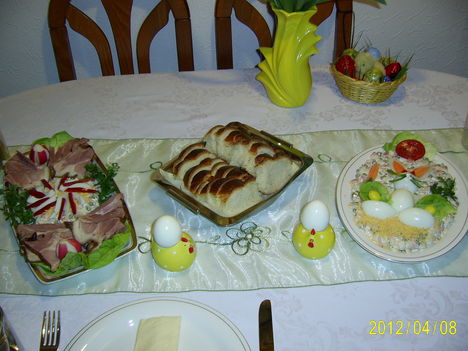 A húsvéti asztalunk