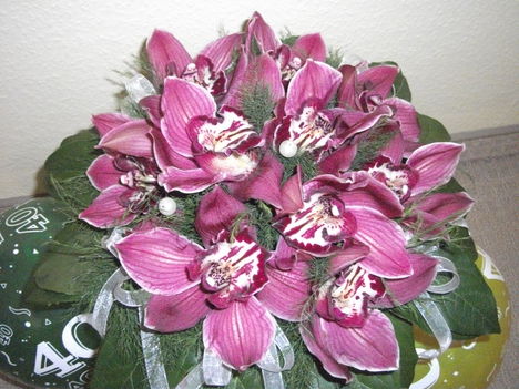 Születésnapi csokrom, természetesen orchideából