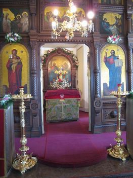 Az ikonosztáz szentjei