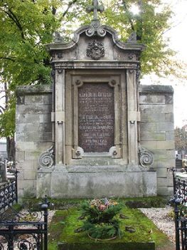 Báró Berg Gusztáv síremléke - Kapuvár, Szent Anna temető