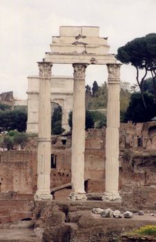 The temple of Dioscures