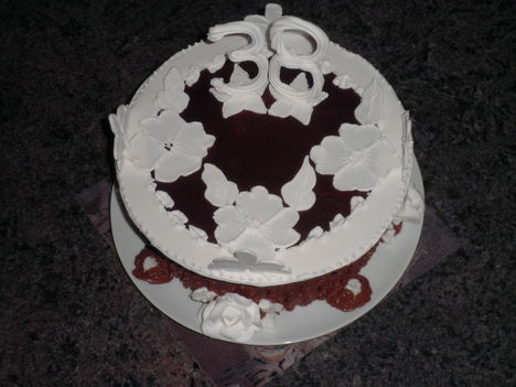 Csikos torta Henike szülinapjára 2012