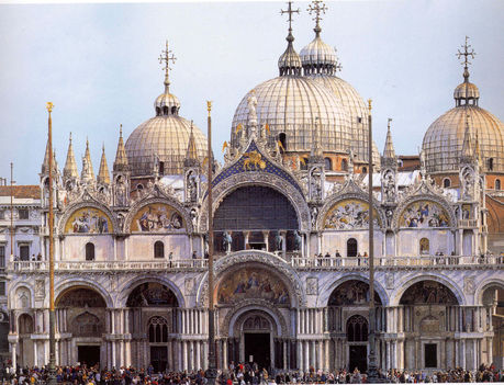 A San Marco homlokzata - Velence