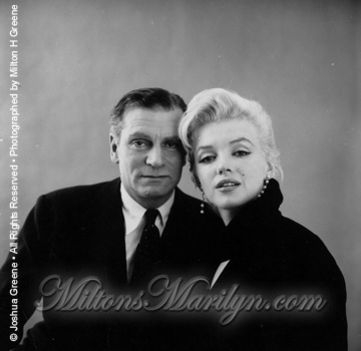 Laurence Olivier és Marilyn Monroe