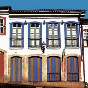 Ouro Preto barokk ház