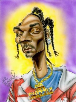 Snoop Dogg karikatúra