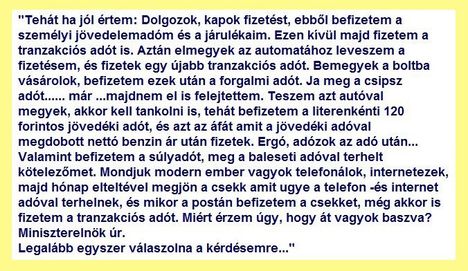 Így adózunk a feneketlen állami alapnak