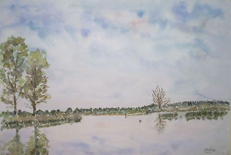 Nyirkai Hany-6, akvarell, 2004